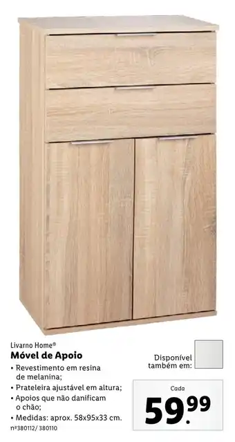 Lidl Livarno Home® Móvel de Apoio promoção