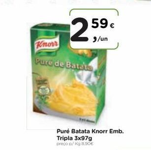 Aqui é fresco Purê de batatas knorr promoção