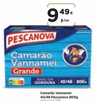 Aqui é fresco Camarão pescanova promoção