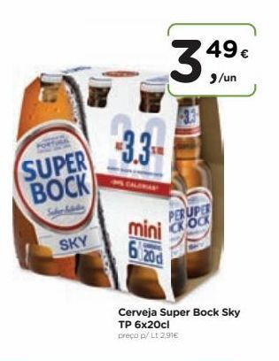 Aqui é fresco Cerveja super bock promoção
