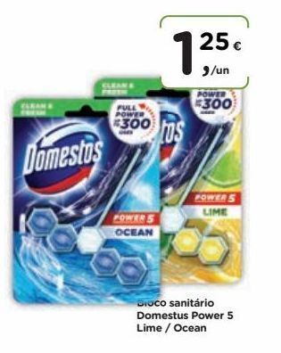 Aqui é fresco Pastilhas para wc domestos promoção