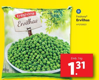 Lidl Freshona® Ervilhas Emb. 1 kg promoção