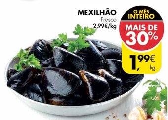 Pingo Doce Mexilhão promoção