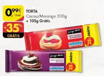 Pingo Doce Torta 300g Grátis promoção