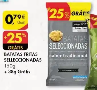 Pingo Doce Batatas Fritas Selleccionadas 150g Grátis promoção