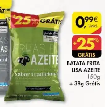 Pingo Doce Batata Frita Lisa Azeite 150g Grátis promoção