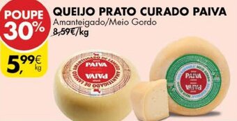 Pingo Doce Queijo Prato Curado Paiva promoção