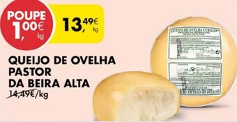 Pingo Doce Queijo de Ovelha Pastor da Beira Alta promoção