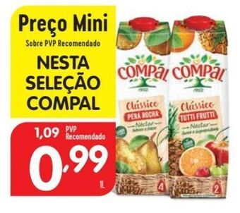Minipreço Bebidas compal promoção