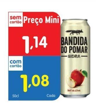 Minipreço Sidra bandida do pomar promoção
