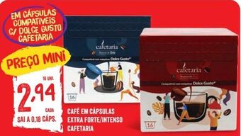 Minipreço Cápsulas de café promoção