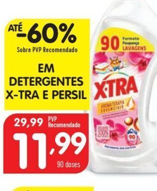 Minipreço Detergente x-tra promoção