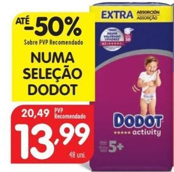 Minipreço Fraldas dodot promoção