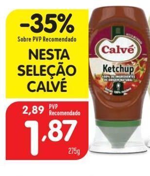 Minipreço Ketchup calvé promoção