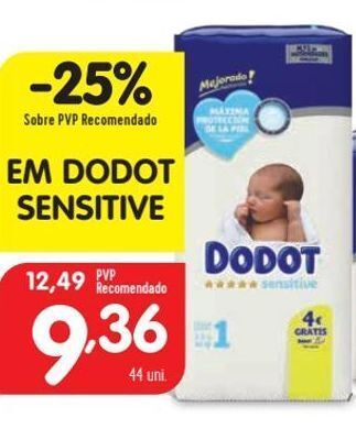 Minipreço Fraldas dodot promoção
