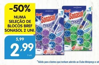 Minipreço Limpadores sonasol promoção