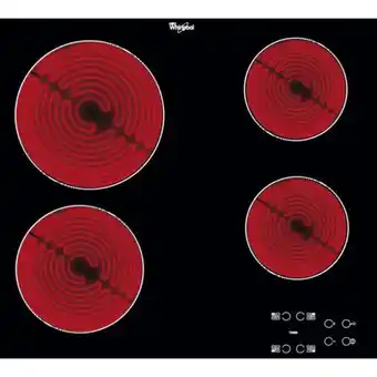 MediaMarkt Placa vitrocerâmica whirlpool akt 8090/ne 4 zonas 60cm promoção