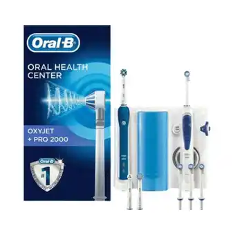 Centro de higiene oral oral-b pro 2000 + oxyjet
