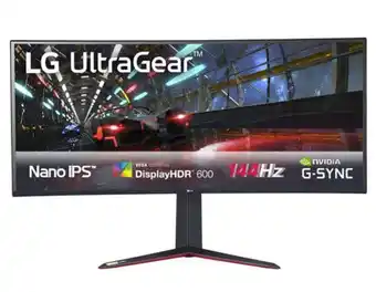 MediaMarkt Monitor gaming curvo lg ultragear 38gn950-b led nano ips 37.5 qhd+ 1ms 160hz promoção