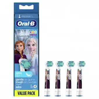 MediaMarkt Recarga escova de dentes oral b frozen 4x promoção