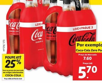 Lidl Coca cola promoção