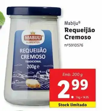 Lidl Requeijão promoção