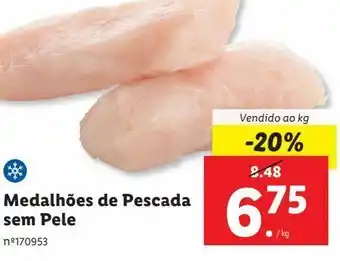 Lidl Peixe congelado promoção