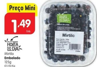 Minipreço Mirtilos promoção