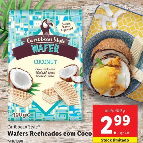 Promoção Wafers em Lidl