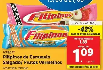 Lidl Biscoito e bolacha filipinos promoção
