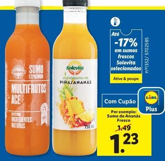 Lidl Sumo solevita promoção