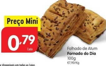 Minipreço Folhado promoção
