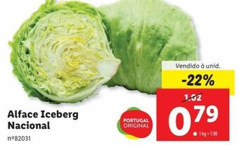 Lidl Alface promoção