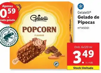 Lidl Gelados gelatelli promoção