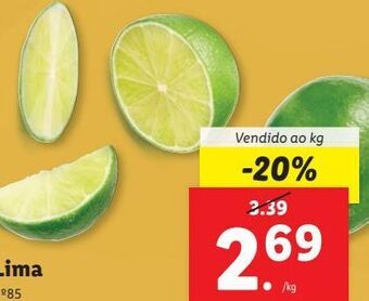 Lidl Limas promoção