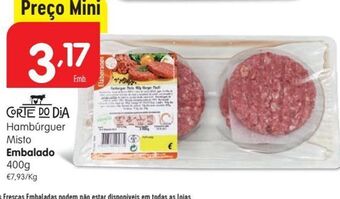 Minipreço Hambúrguer promoção