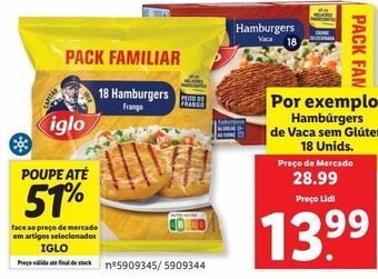 Lidl Nuggets iglo promoção