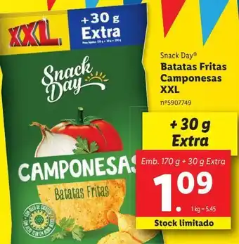 Lidl Salgadinhos snack day promoção