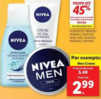 Creme hidratante nivea