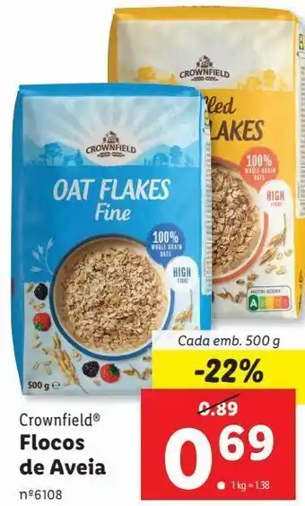 Lidl Cereal de aveia promoção