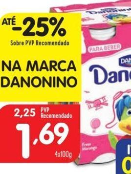 Minipreço Iogurte danonino promoção