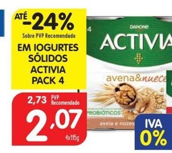 Minipreço Iogurte activia promoção