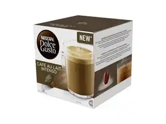 MediaMarkt Cápsulas café dolce gusto café com leite intenso 16 cápsulas promoção