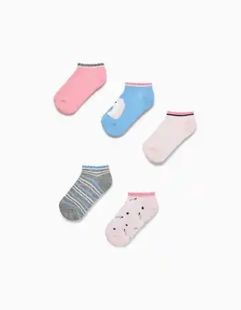 Zippy Pack 5 pares de meias para menina 'unicórnio', multicolor promoção