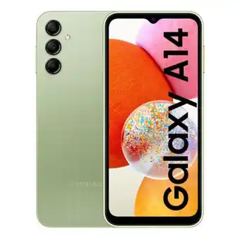 Smartphone samsung galaxy a14 verde - 6.6 128gb 4gb ram octa-core