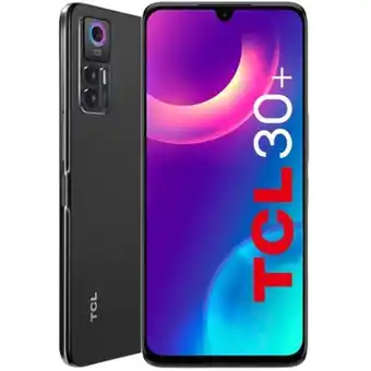 MediaMarkt Smartphone tcl 30+ preto - 6.66 128gb 4gb ram octa-core promoção