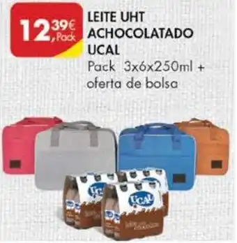 Pingo Doce Leite UHT Achocolatado Ucal 3x6x250ml promoção