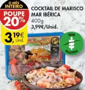 Pingo Doce Cocktail de Marisco Mar Ibérica 400g promoção