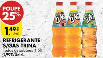 Refrigerante S/Gás Trina 1,5lt