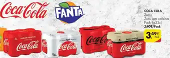 Pingo Doce Coca Cola Zero 6x33cl promoção